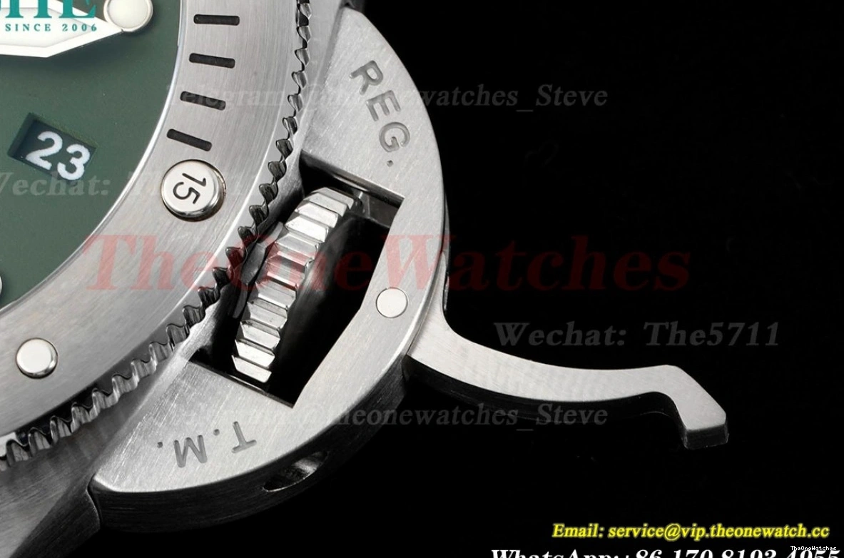 SS VSF Verde P900 RU Submersible 42mm PAM1055 Milit Green 0412